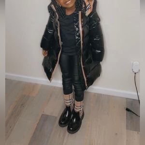 Kids Burberry coat 10/12, Burberry shoes 13